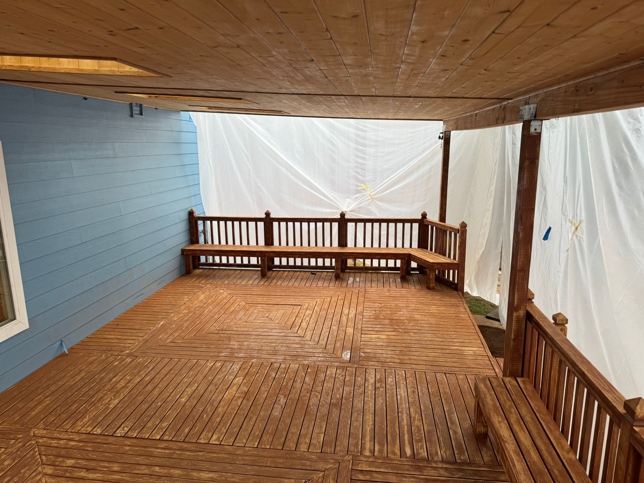 Interior living room repaint in Renton, Washington by Torres Remodel