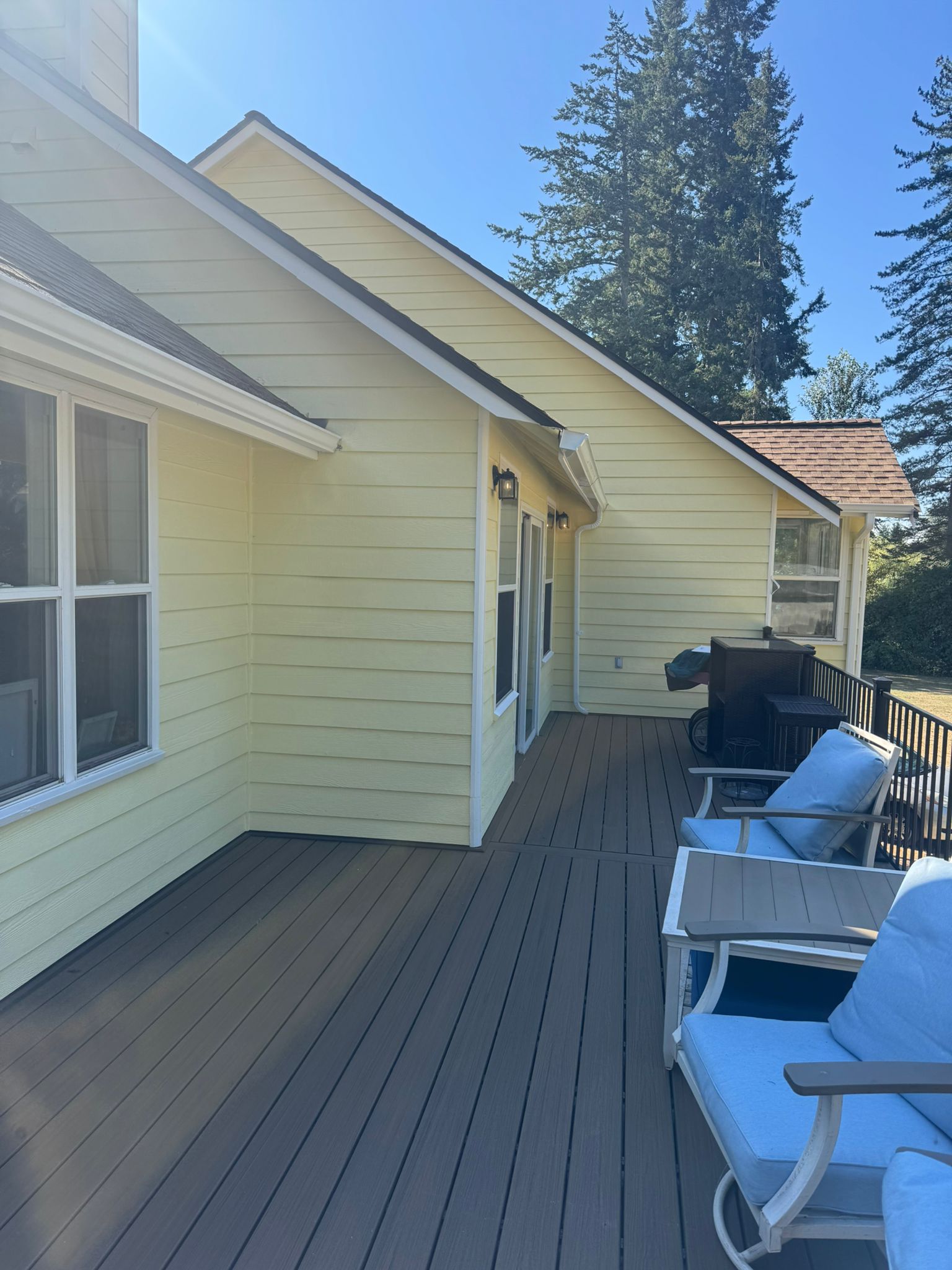 Interior living room repaint in Renton, Washington by Torres Remodel