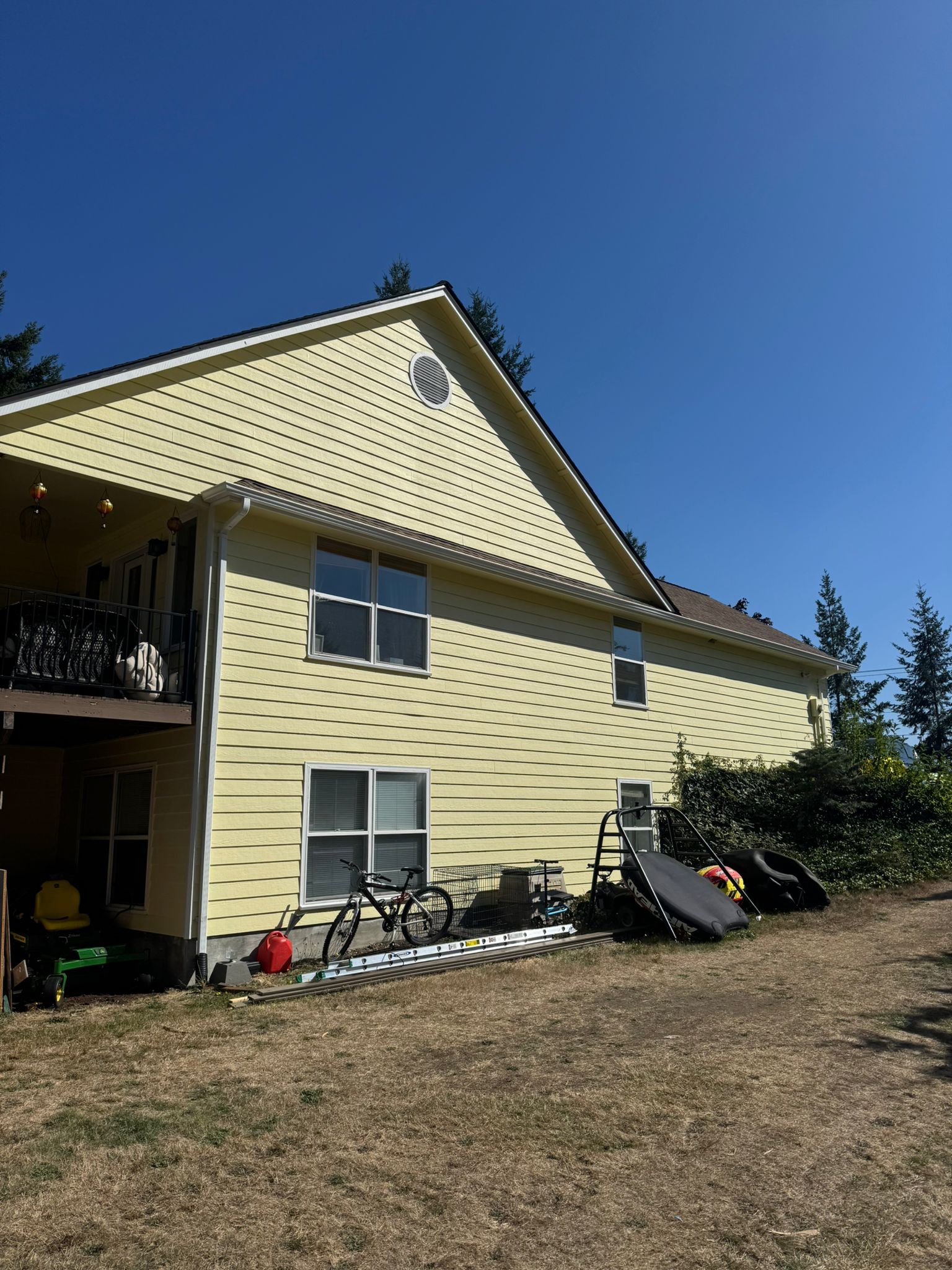 Interior living room repaint in Renton, Washington by Torres Remodel